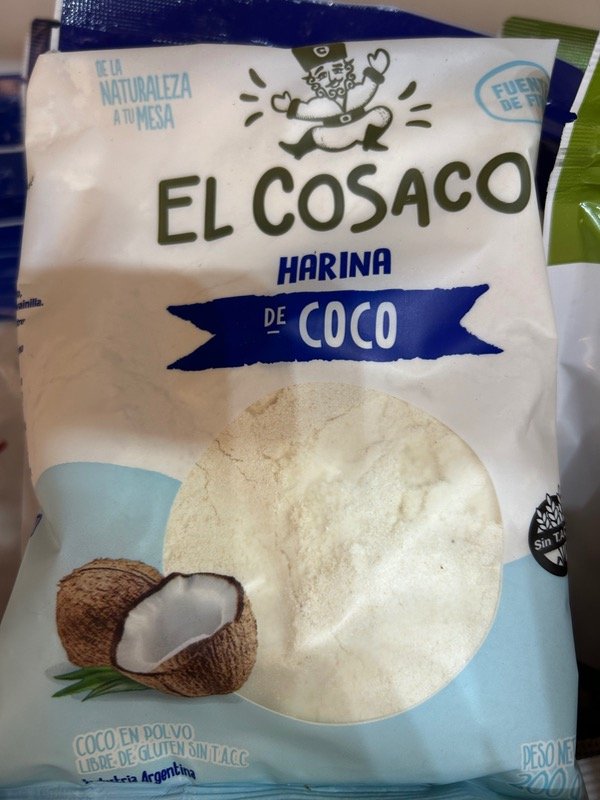 Producto - Harina de coco EL COSACO