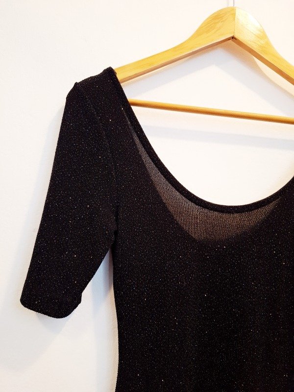 Producto - Vestido black brillos