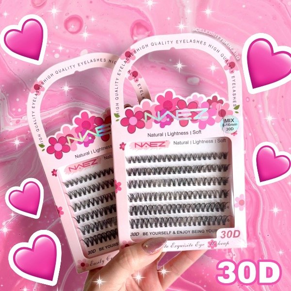 Producto - PESTAÑAS DIY CARTERITA ROSA 30D X 1 SET