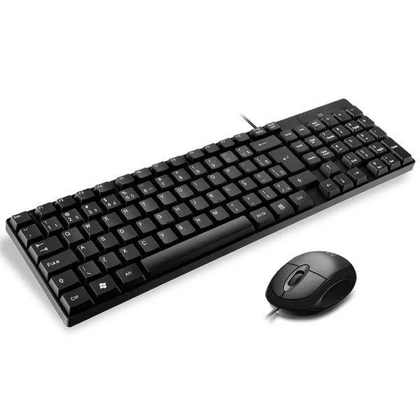 Producto - KIT TECLADO + MOUSE USB MULTILASER TC309ESP