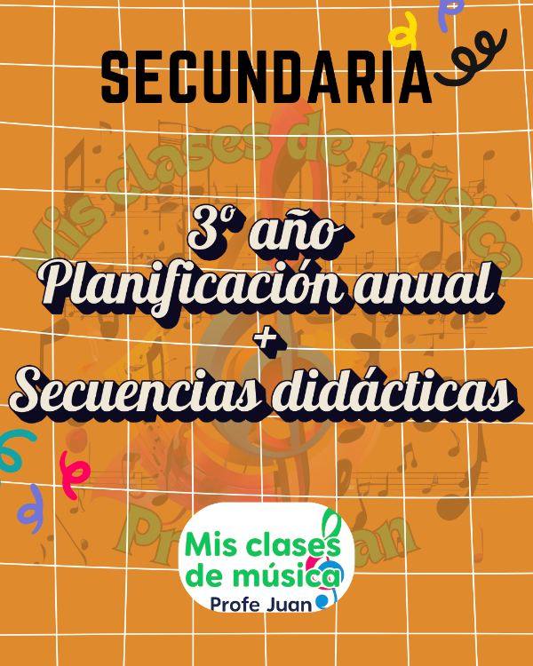 Producto - Combo planificación anual y secuencias didácticas 3er año