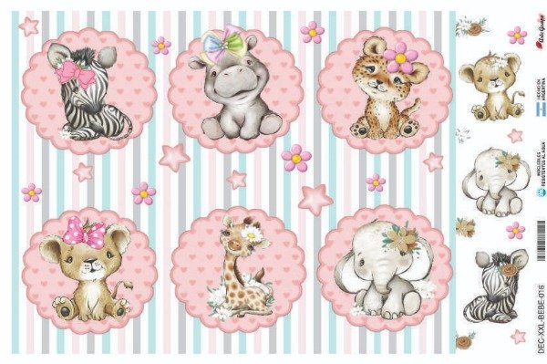 Producto - Láminas de Seda BEBE-016