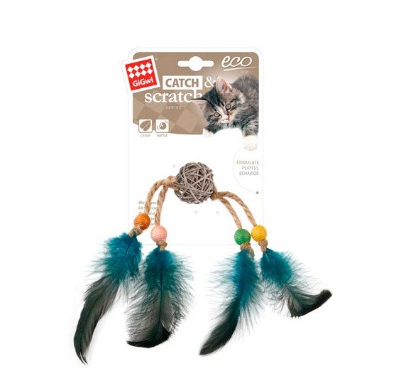 Producto - BOLA CATCH AND SCRATCH ECO LINE GIGWI I