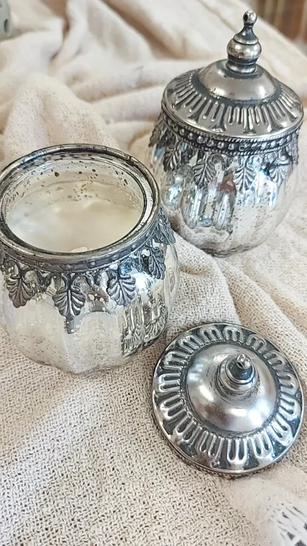 Producto - Vela plata con tapa
