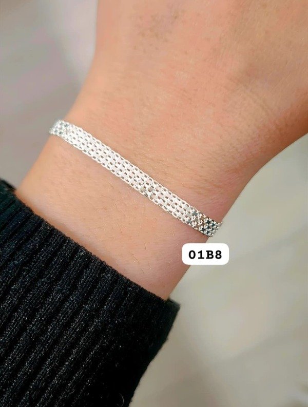 Producto - Pulsera chata entramada - 0
