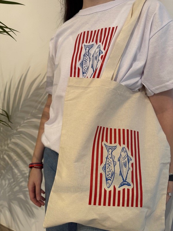 Producto - Remeras bolsita xl pez