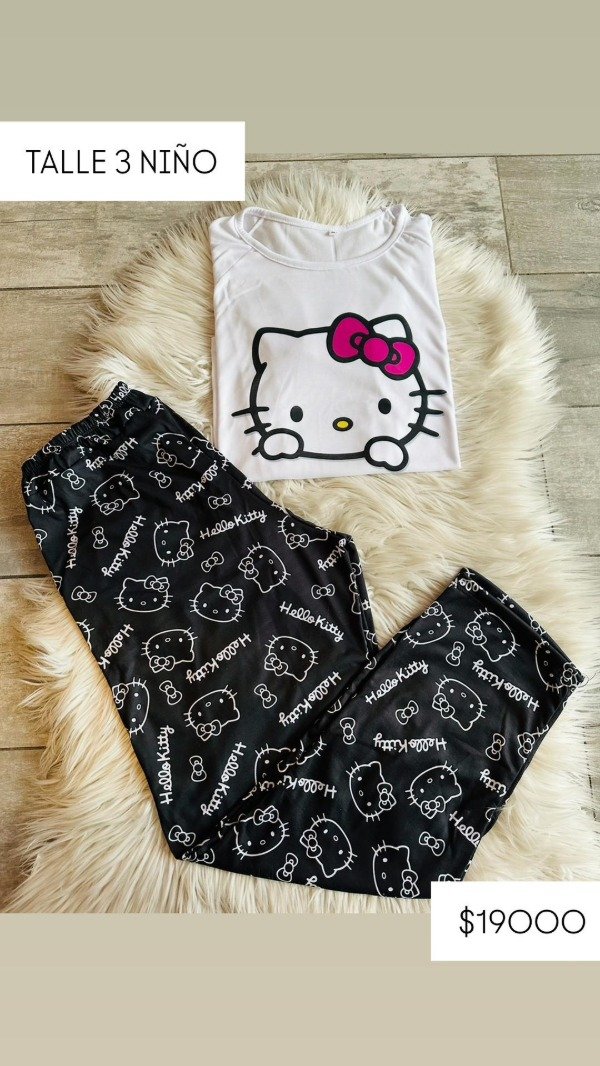 Producto - Pijama infantil hello Kitty talle 3