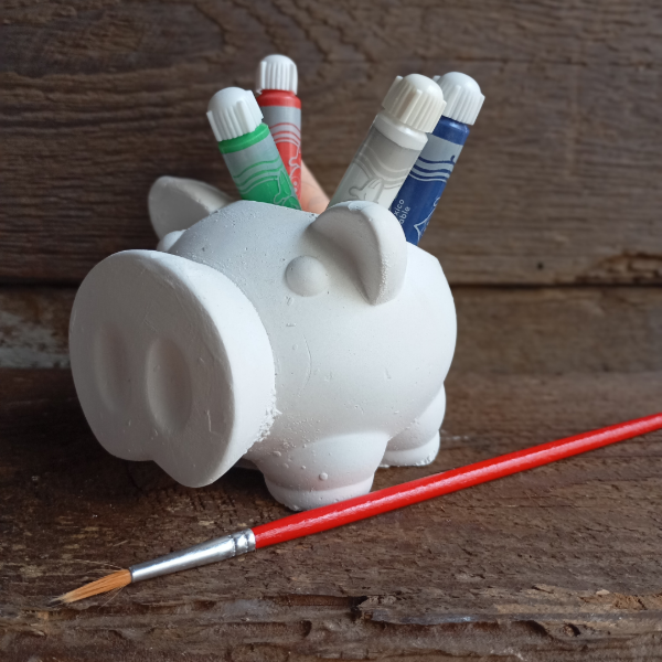 Producto - Kit Maceta para Pintar "Chancho"