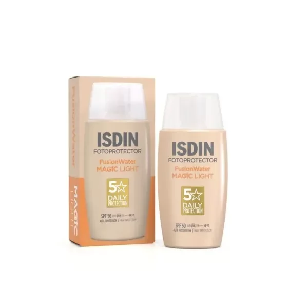 Producto - Fotoprotector Isdin Fusion Water Color Fps 50+ x 50 ml TONO LIGHT
