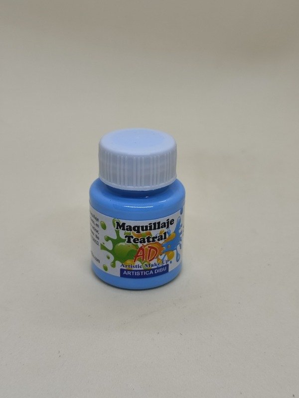 Producto - Maquillaje teatral celeste