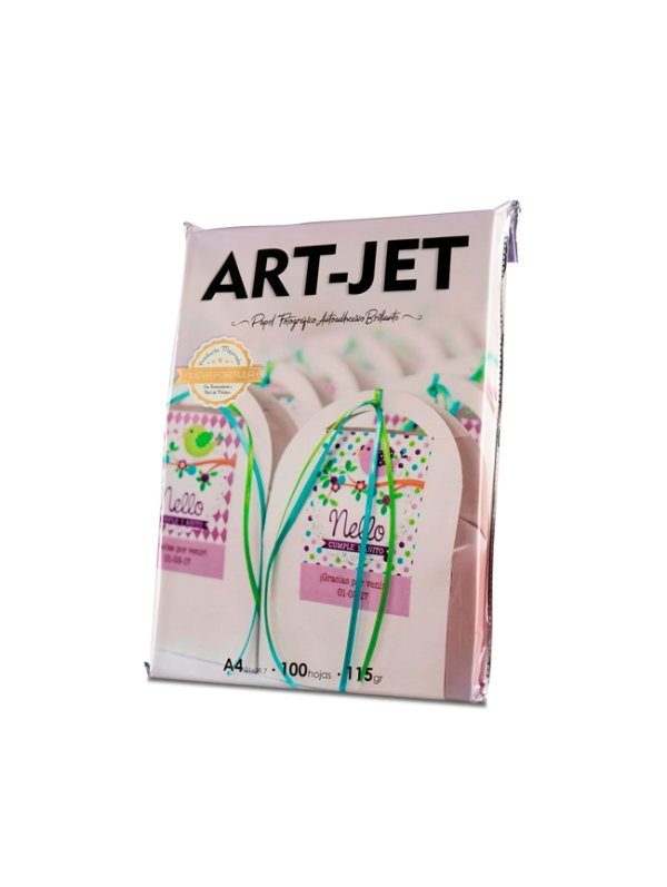 Producto - Papel fotográfico autoadhesivo 100 hojas 115 gramos