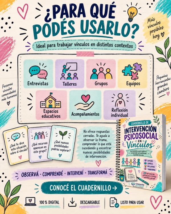 Producto - Cuadernillo de Intervención en Vínculos - 3