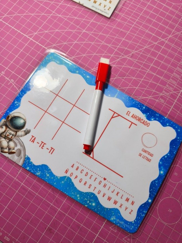 Producto - Pack X10 Pizarra mágica con marcador/borrador - 9