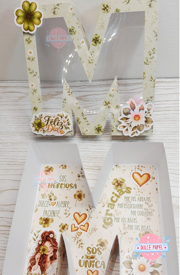 Producto - CAJA LETRA M - 18