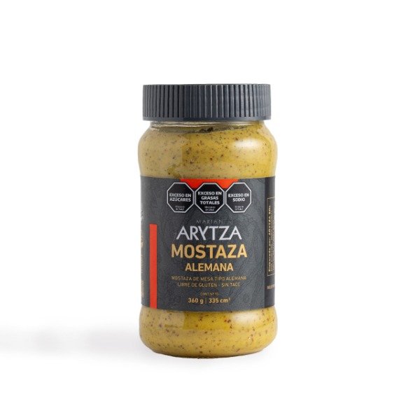 Producto - Mostaza Alemana ARYTZA x 360g