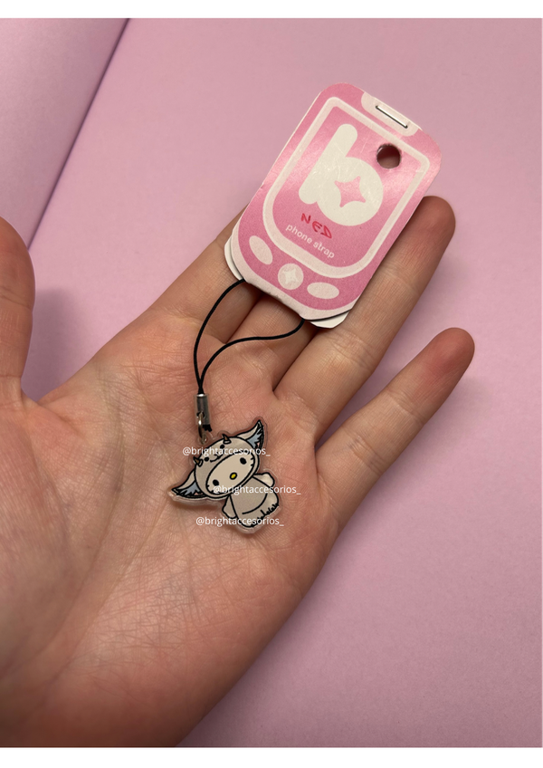 Producto - Charm/Llavero Kitty Ned (Twenty one pilots)