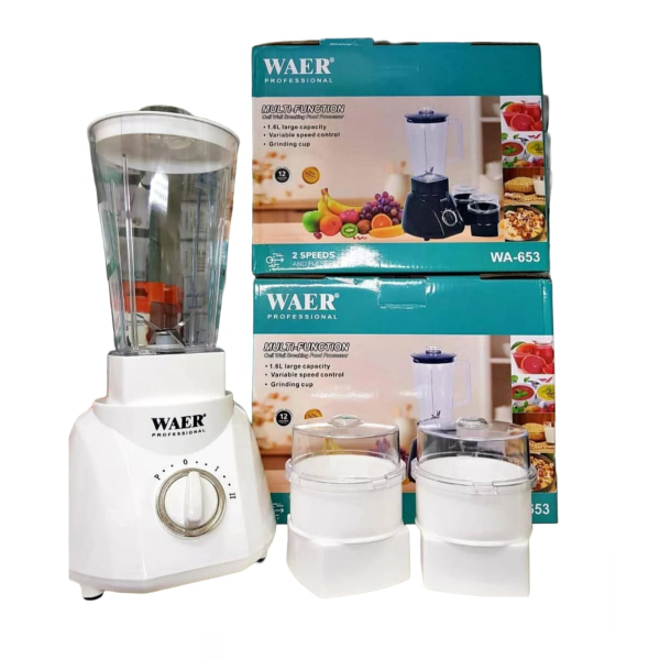 Producto - Licuadora Profesional Waer 3 En 1 500w Con 3 Accesorios