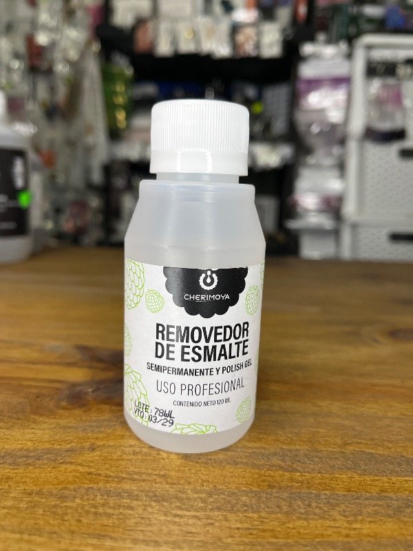 Producto - Removedor de esmaltes Cherimoya 120ml