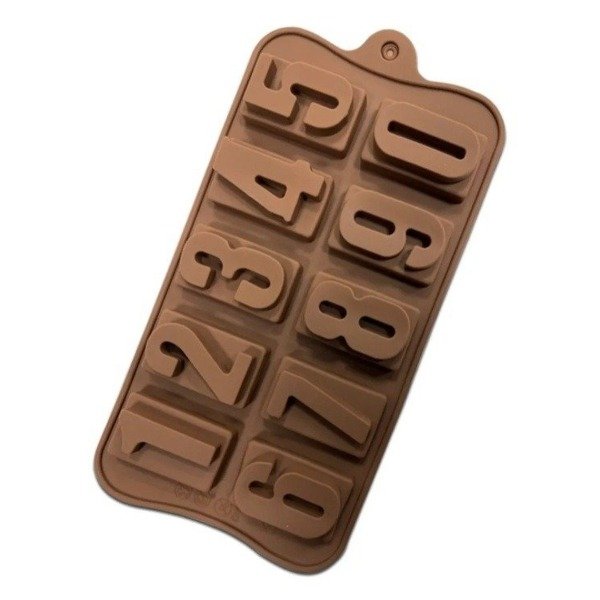 Producto - MOLDE WAX MELTS NUMEROS -8D10-