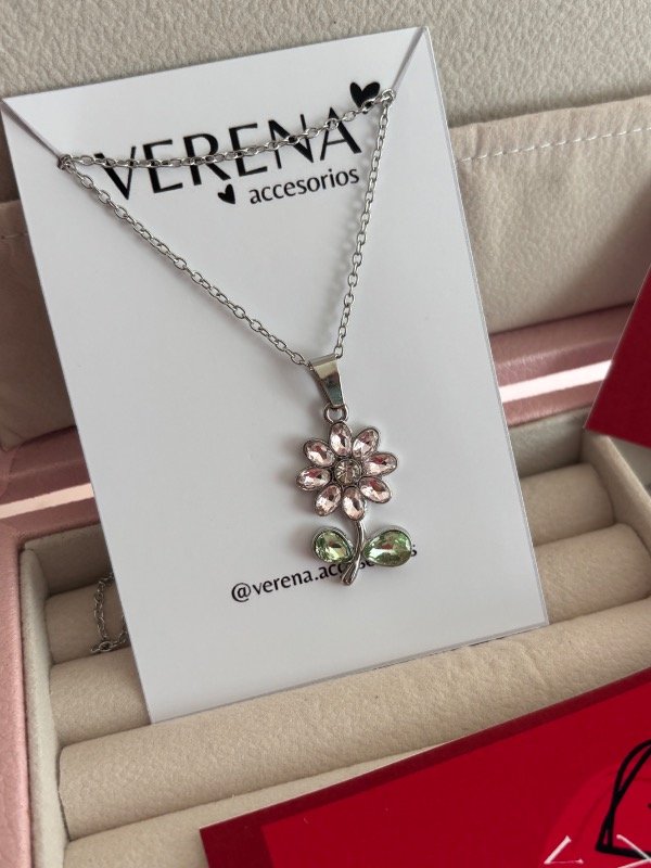 Producto - Cadena florcita rosa