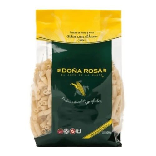 Producto - Fideos mostachol Doña Rosa x400grs. SIN TACC