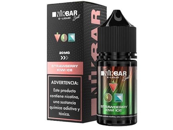 Producto - Nikbar Salt Strawberry Kiwi Ice 35MG 30ml