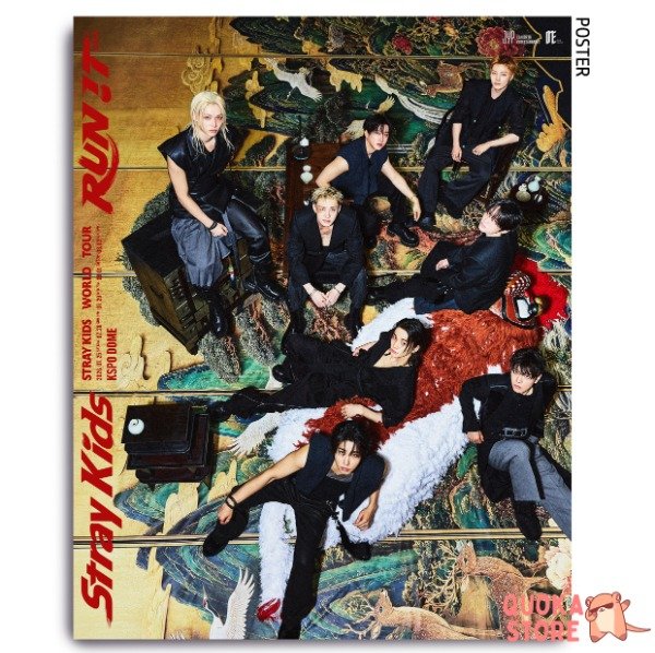 Producto - Poster Stray Kids 'RUN IT' Seoul