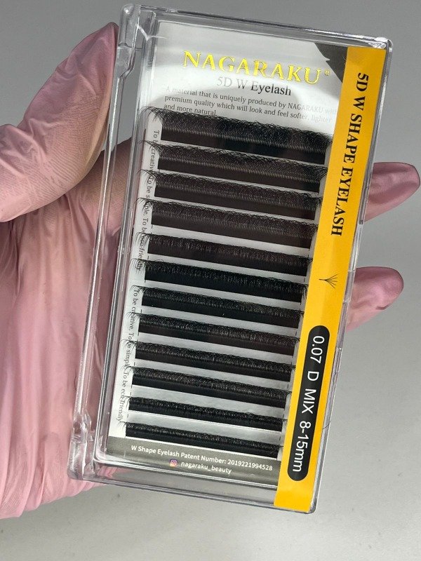 Producto - EXTENSIONES 5D W 0.07 NAGARAKU SHAPE EYELASH