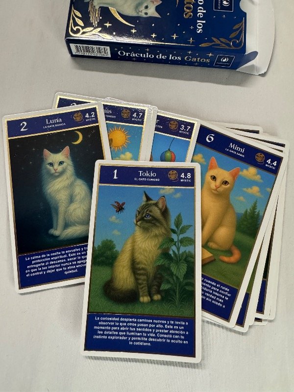 Producto - Oráculo Gatos Iluminarte