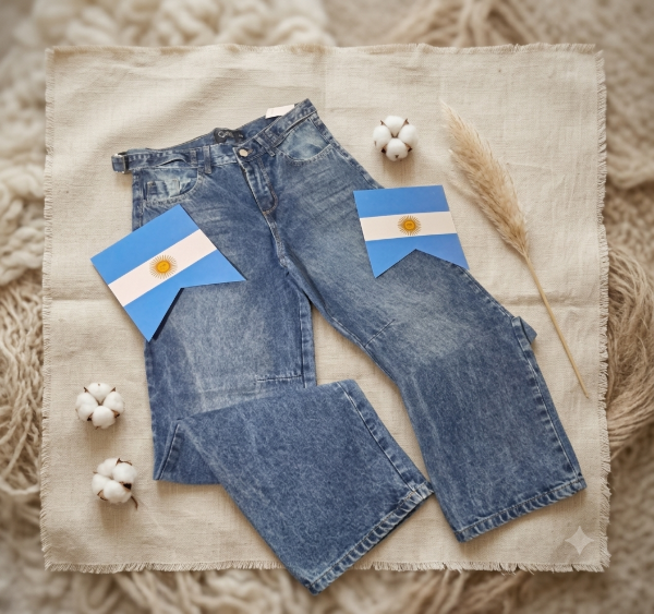 Producto - JEAN HEBILLAS REGULABLES