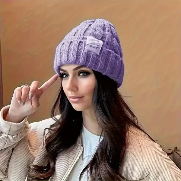 Producto - Gorros tejidos a punto