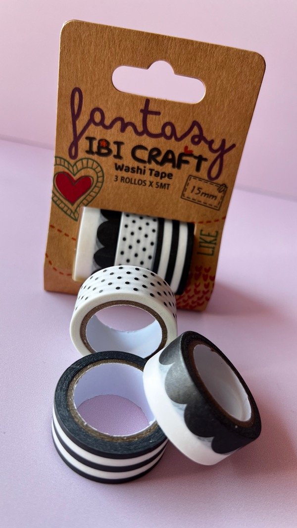 Producto - Washi tape BLACK - 4