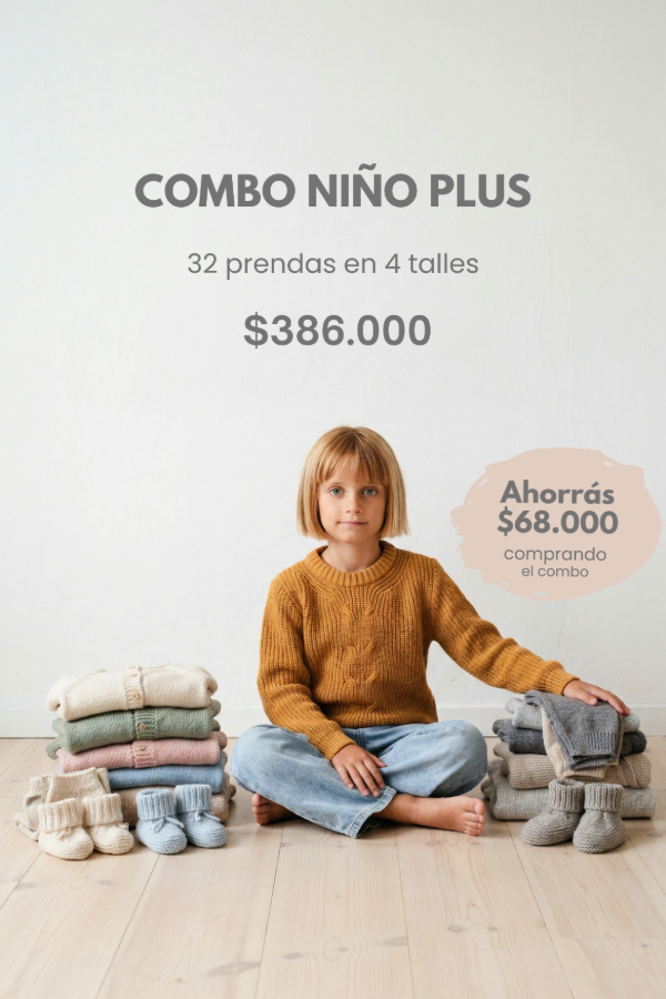 Producto - Combo Niño Plus