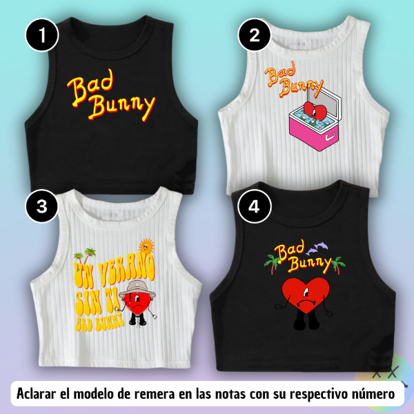 Producto - Musculosas Bad Bunny #1