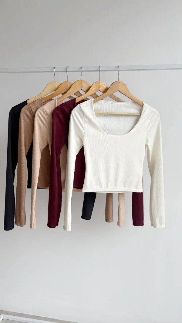 Producto - Remera Morley Soft Manga Larga Cuello Redondo