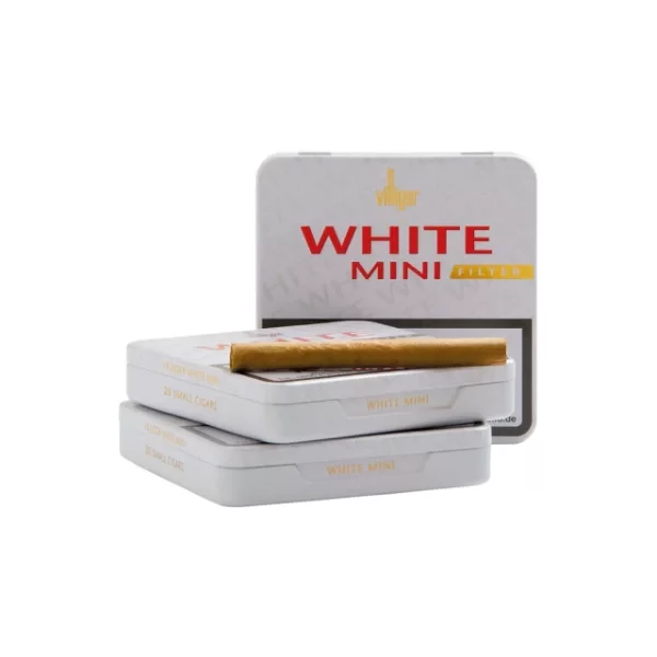 Producto - Villiger Mini White Sumatra Classic Filter - Lata x 20