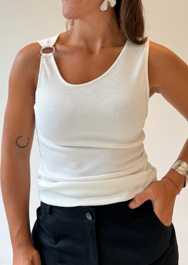 Producto - Musculosa MAGNOLIA - Blanco