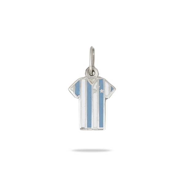 Producto - Dije Camiseta Selección Argentina 3 Estrellas Plata 925 Esmaltado - 0