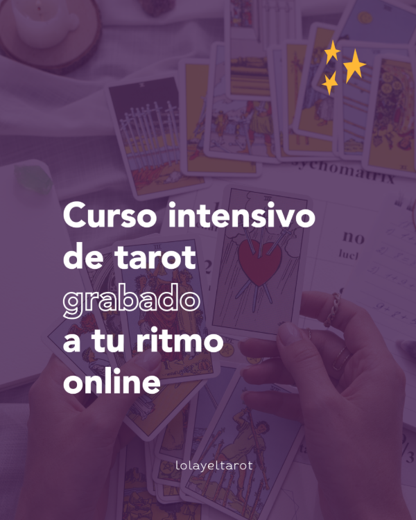 Producto - CURSO INTENSIVO DE TAROT GRABADO