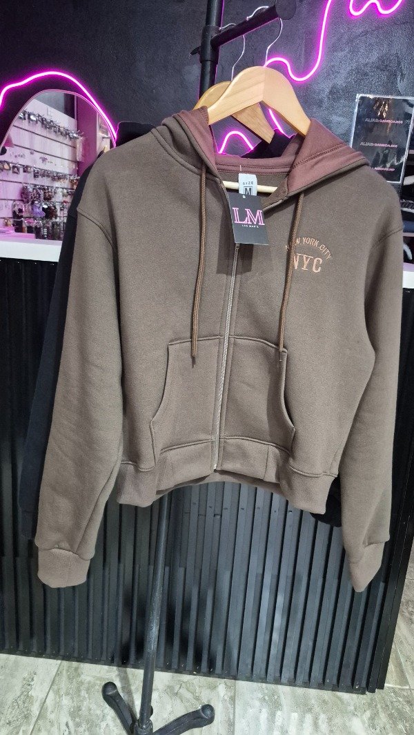 Producto - Campera Friza NYC T. M y L