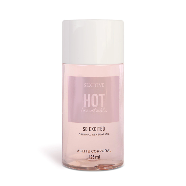 Producto - New! Aceite corporal Hot Inevitable So Excited - 125ml