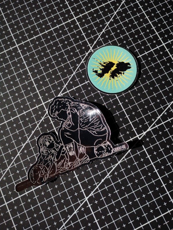 Producto - Sticker espejado