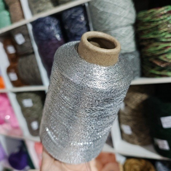 Producto - Lurex Plateado