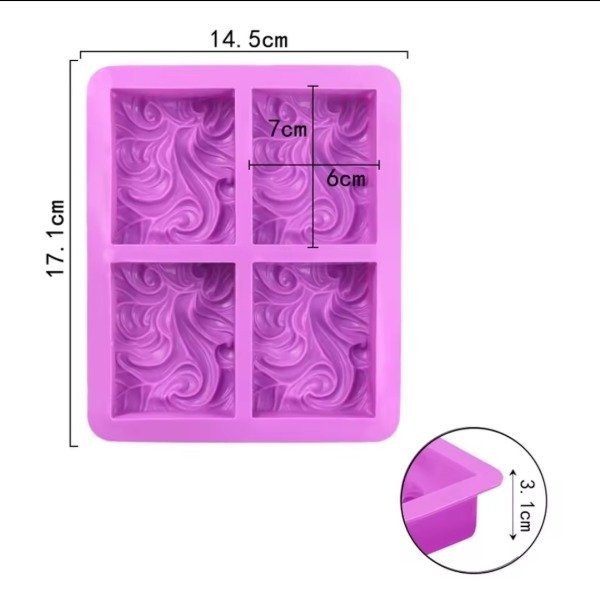 Producto - Molde arabescos x4 -3600