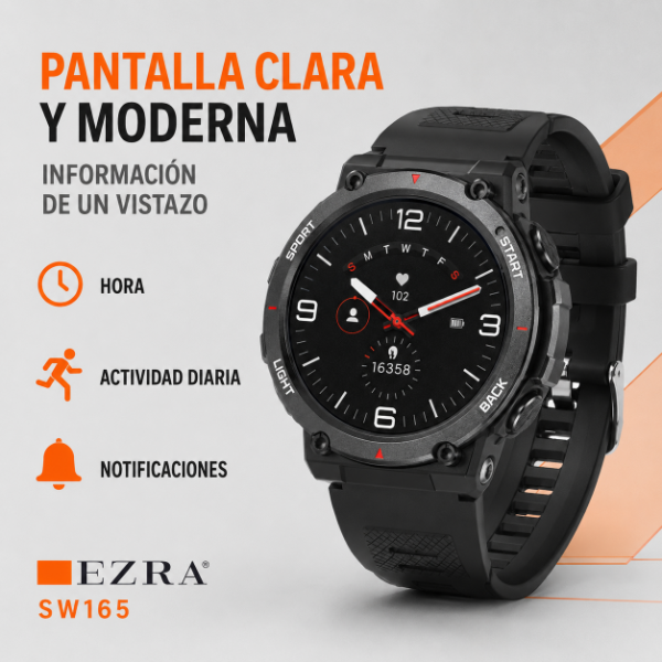 Producto - Smartwatch Táctil HD 2.01 Resistente al Agua IP68 100 Modos Deportivos SW155. - 1