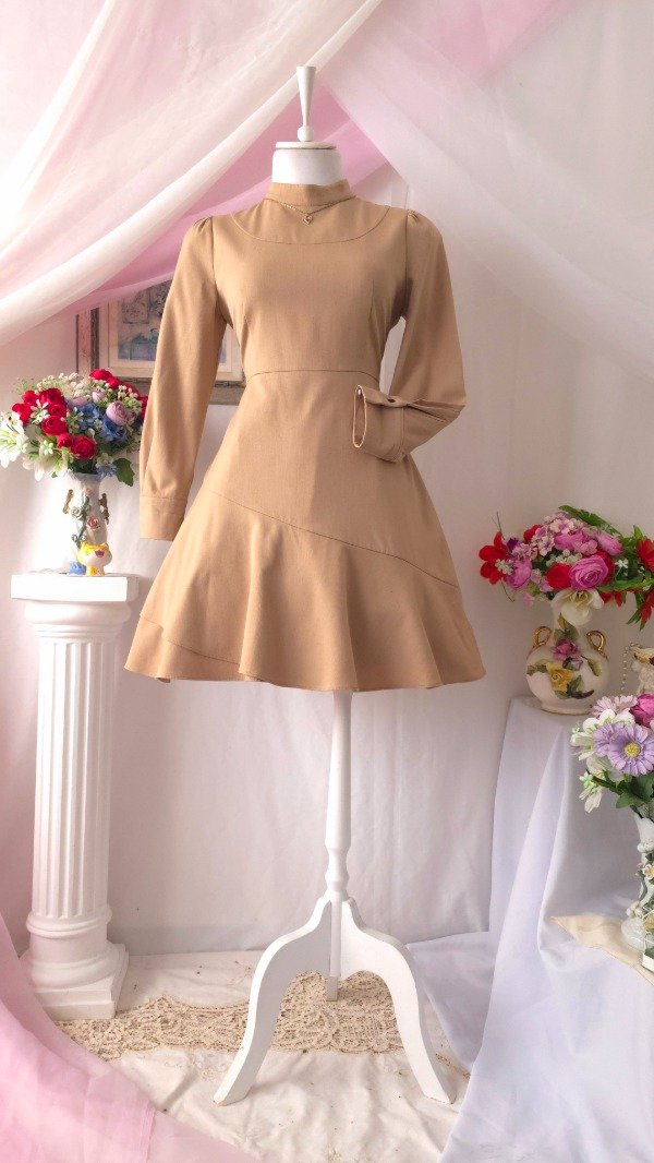 Producto - Vestido Julie Baige! IMPORTADO SIN USO - 6