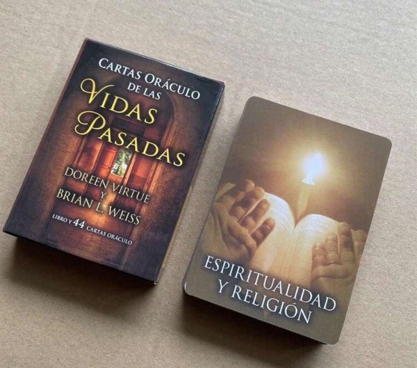 Producto - Oráculo de las Vidas Pasadas 44 Cartas + Libro