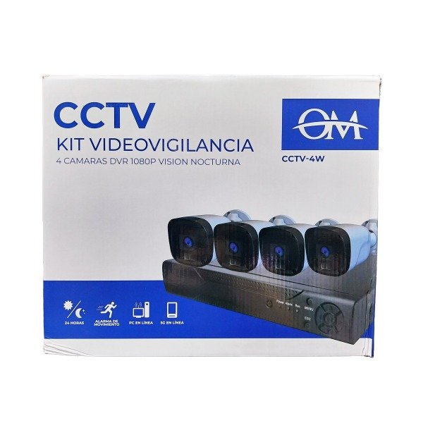 Producto - Kit X4 Camara de Seguridad "Om"
