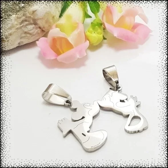 Producto - Dije Minie y Mickey para compartir