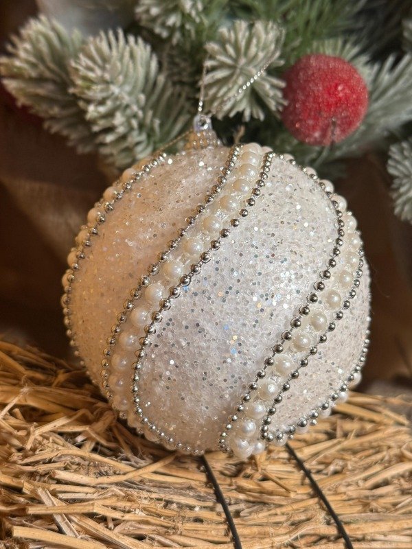 Producto - Esfera 10cm pearl (Efectivo: 5.200)